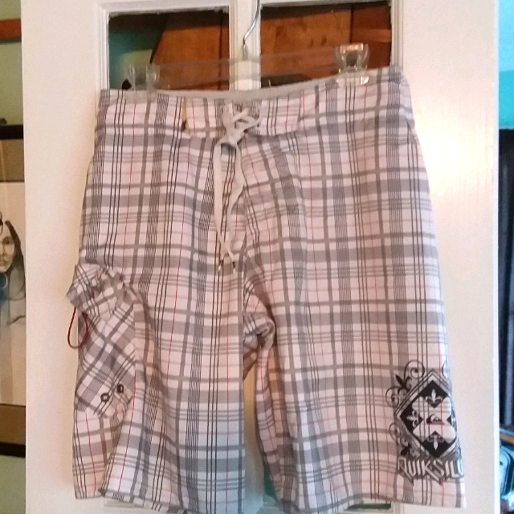 Quiksilver Mens Swim Trunks Sz S-M